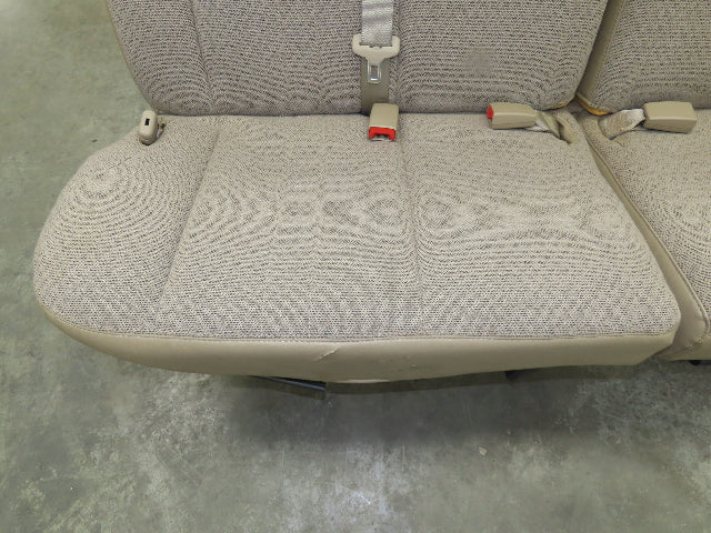 Chevrolet Express 15 Passenger Rear Seat Split Bench Neutral beige 2008-2025