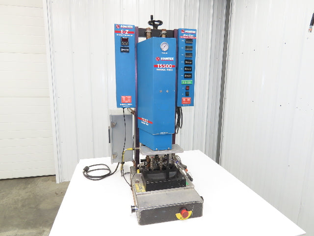 Sonitek TS500 Thermal Press Heat Staking Machine 3 Zone PLC Control 120V
