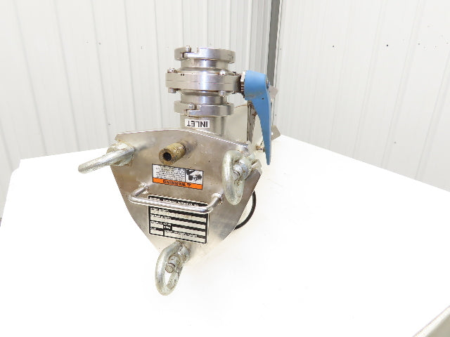Rosedale 6-30-3SAN-2-150-SVSM30 Stainless Basket Strainer Bag Filter 3"Tri-Clamp