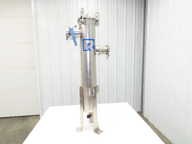 Rosedale 6-30-3SAN-2-150-SVSM30 Stainless Basket Strainer Bag Filter 3"Tri-Clamp