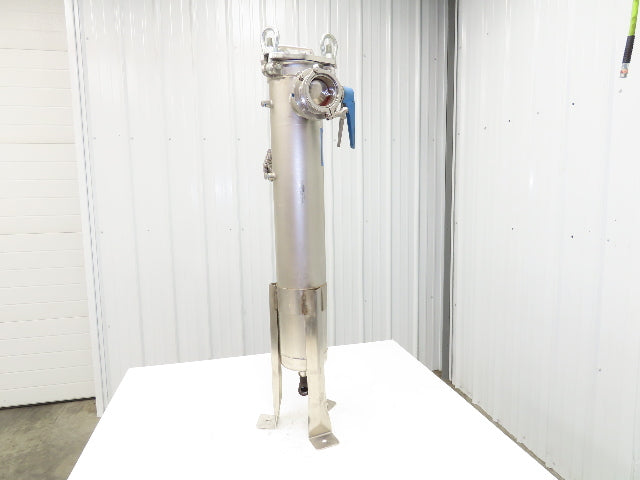 Rosedale 6-30-3SAN-2-150-SVSM30 Stainless Basket Strainer Bag Filter 3"Tri-Clamp