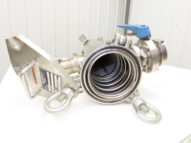 Rosedale 6-30-3SAN-2-150-SVSM30 Stainless Basket Strainer Bag Filter 3"Tri-Clamp