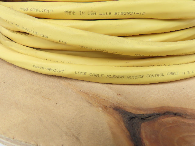 Reliable Wire RWC-P4E-SEC Plenum Access Control Spool 22AWG 2C 4C 18AWG 4C 524'