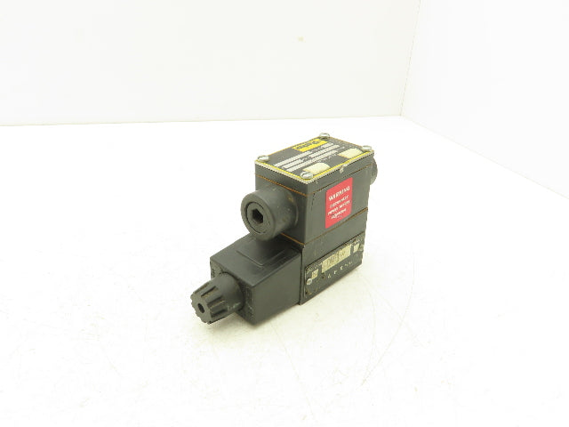 Parker D1VW20B540Y Hydraulic Directional Solenoid Pilot Valve 2-Pos D03 120V