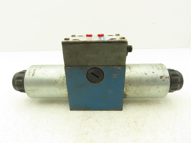 Rexroth 4WE 10 Q32/CG24N9DK24L Hydraulic Directional Solenoid Valve 24VDC