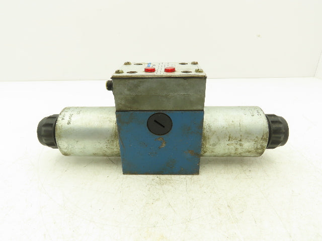 Rexroth 4WE 10 Q32/CG24N9DK24L Hydraulic Directional Solenoid Valve 24VDC