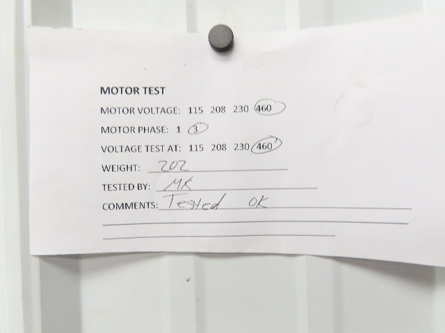Hitachi TFO-LKK 4P Induction Motor 11kW 1775 RPM 460VAC 3PH IP44 Foot Mount