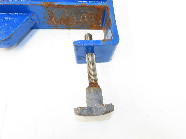 Vestil D-FORK-10-SL Hoisting Rigging Hook Grapple Clamp On Lifter Blue No Hook