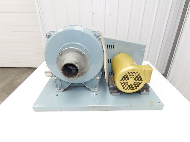 Muto Denki GLB-205 Industrial Turbo Blower 2Hp 460V 3.5" Inlet 3.5" Outlet