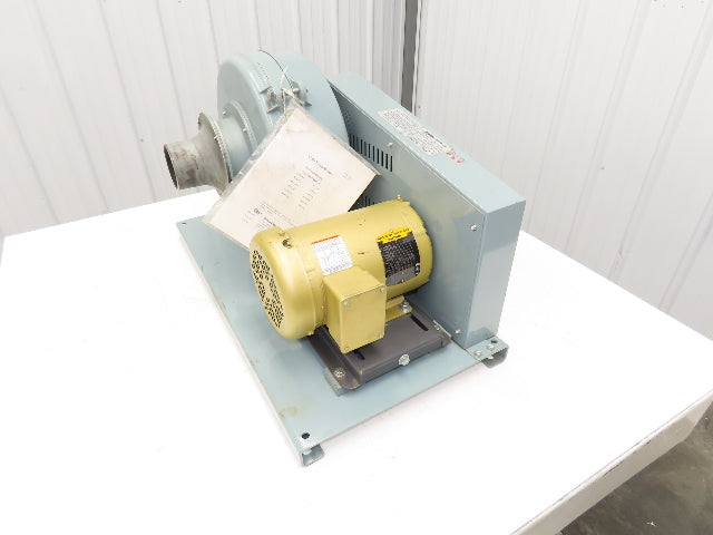 Muto Denki GLB-205 Industrial Turbo Blower 2Hp 460V 3.5" Inlet 3.5" Outlet