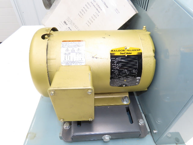 Muto Denki GLB-205 Industrial Turbo Blower 2Hp 460V 3.5" Inlet 3.5" Outlet