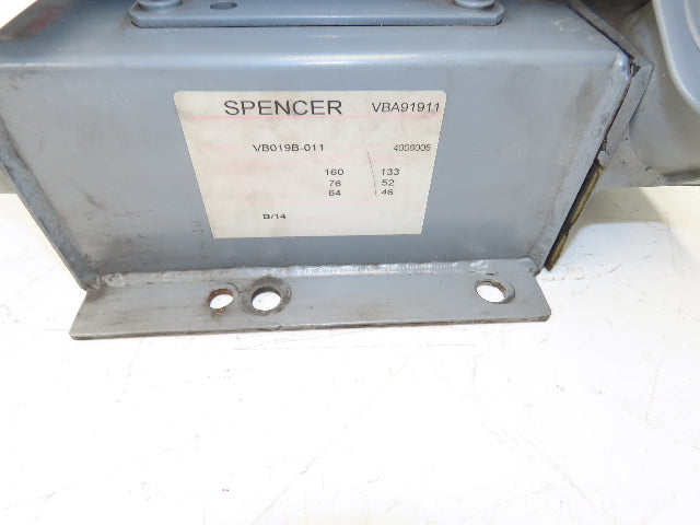 Spencer VB-019B-011 Regenerative Blower 2.5Hp 460V 160CFM 1-1/2" NPT Reversible