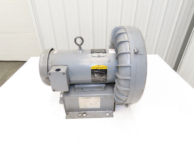 Spencer VB-019B-011 Regenerative Blower 2.5Hp 460V 160CFM 1-1/2" NPT Reversible