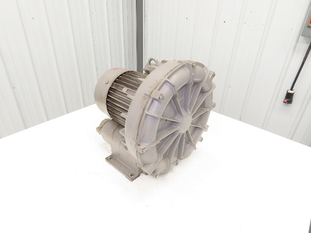 Teral VFC700A-7W Regenerative Blower Ring Compressor 5.0kW 460V 3Ph 254CFM 2"NPT