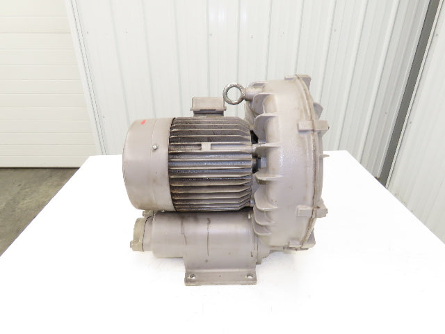 Teral VFC700A-7W Regenerative Blower Ring Compressor 5.0kW 460V 3Ph 254CFM 2"NPT