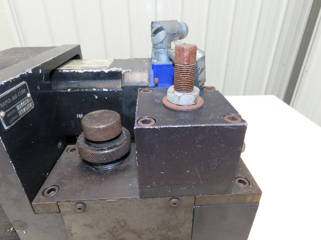 Rapid Air 104CJ Servo Feed Punch Press Metal Feeder 4" Wide Kollmorgen Goldline