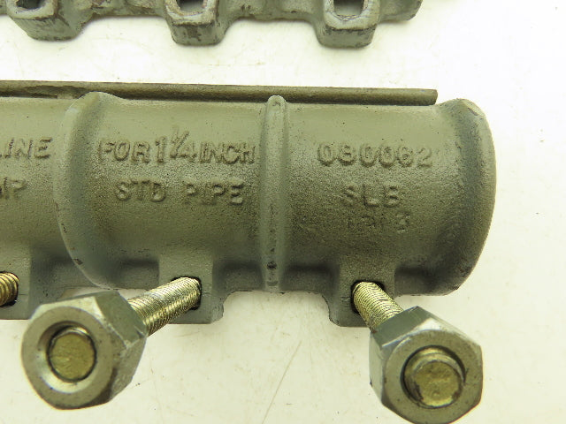 M.B. Skinner 080082 Emergency Pipe Clamp 1-1/4" Standard Pipe 8-1/2" Length