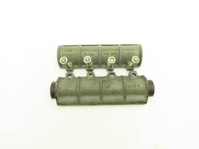 M.B. Skinner 080082 Emergency Pipe Clamp 1-1/4" Standard Pipe 8-1/2" Length