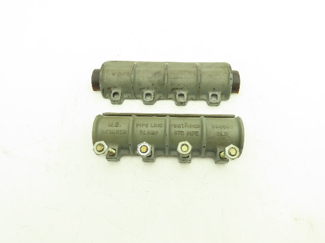M.B. Skinner 080082 Emergency Pipe Clamp 1-1/4" Standard Pipe 8-1/2" Length