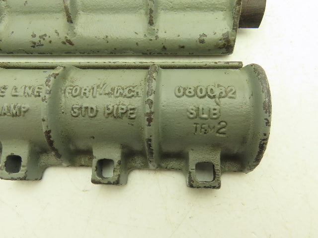 M.B. Skinner 080082 Emergency Pipe Clamp 1-1/4" Standard Pipe 8-1/2" Length