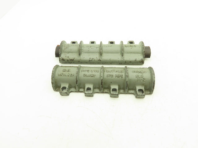M.B. Skinner 080082 Emergency Pipe Clamp 1-1/4" Standard Pipe 8-1/2" Length
