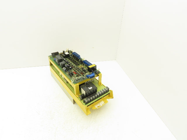 Fanuc A20B-1003-0090/04A Servo Amplifier Module 4 Mounting Tabs Broke Off