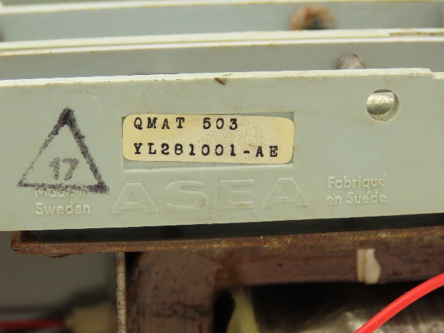 Asea ABB Robotics QMAT 503 PLC Power Supply Module Slot Card YL281001-AE
