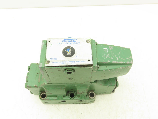 Vickers DG5S4 066A 51 HF Hydraulic Directional Control Solenoid Valve 115V