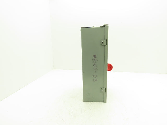 Eaton DH362URK Safety Disconnect Switch 60A 600V Non-Fusible 3 Pole 3R Enclosure
