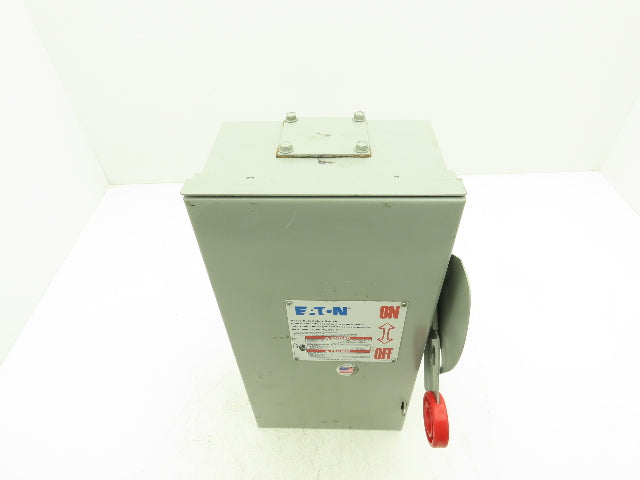 Eaton DH362URK Safety Disconnect Switch 60A 600V Non-Fusible 3 Pole 3R Enclosure