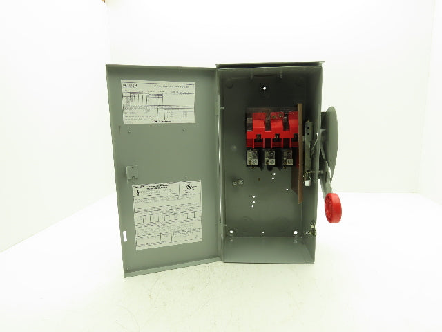 Eaton DH362URK Safety Disconnect Switch 60A 600V Non-Fusible 3 Pole 3R Enclosure