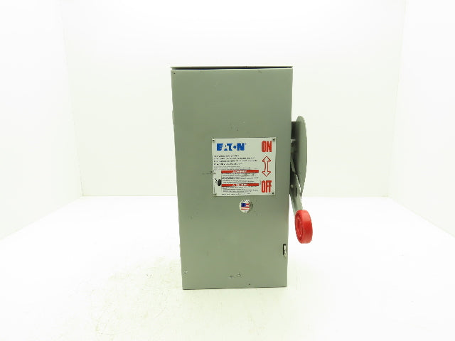 Eaton DH362URK Safety Disconnect Switch 60A 600V Non-Fusible 3 Pole 3R Enclosure