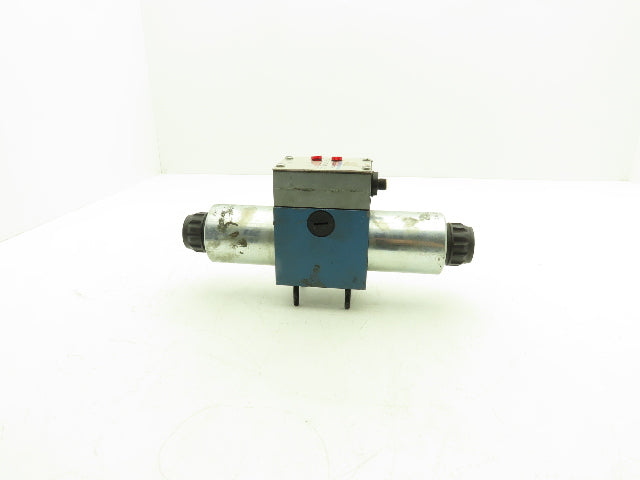 Rexroth 4WE10J31/CG24N9DK24L Hydraulic Directional Dual Solenoid Valve 24V DC