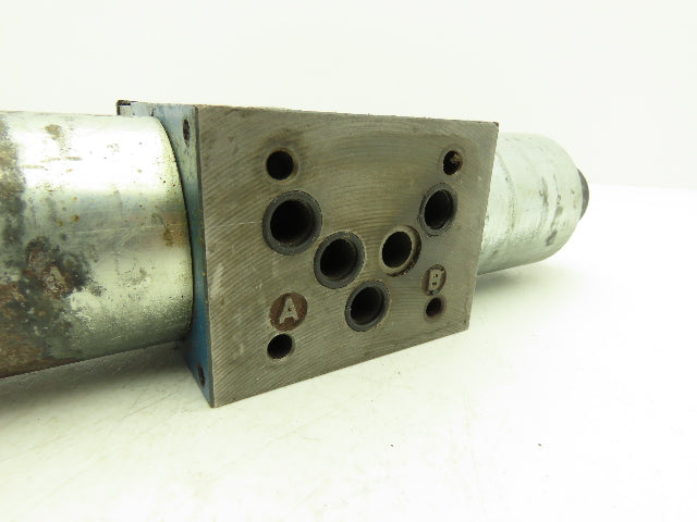 Rexroth 4WE10J31/CG24N9DK24L Hydraulic Directional Dual Solenoid Valve 24VDC