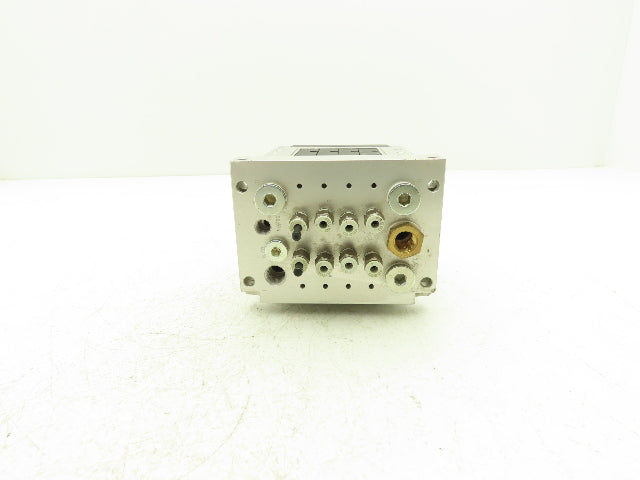 Festo CPV-14-VI 4E4A M8 4 Station Solenoid Valve Manifold 24V CPV14-VI-PA-1/8-B