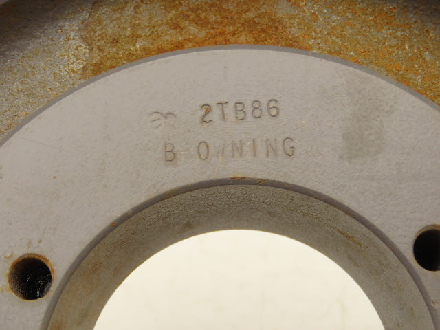 Browning 2TB86 2-Groove A Or B V-Belt Pulley Split Taper Q1 Bushing 8.88" OD