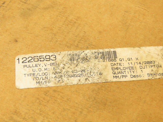 Browning 2TB86 2-Groove A Or B V-Belt Pulley Split Taper Q1 Bushing 8.88" OD