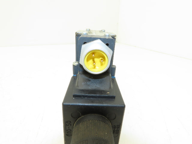 Rexroth 4WE6RB61/EW110N9DK23L Hydraulic Directional Valve Single Solenoid 110V