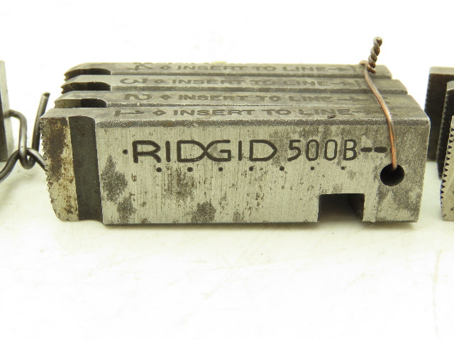 Ridgid 500B Bolt Dies 5/16"-24 3/8"-24 5/8"-18 3/4"-16 Mixed Lot Of 4