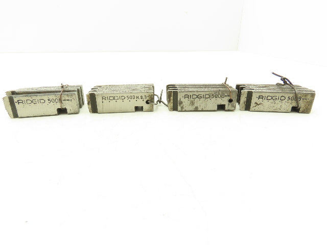 Ridgid 500B Bolt Dies 5/16"-24 3/8"-24 5/8"-18 3/4"-16 Mixed Lot Of 4
