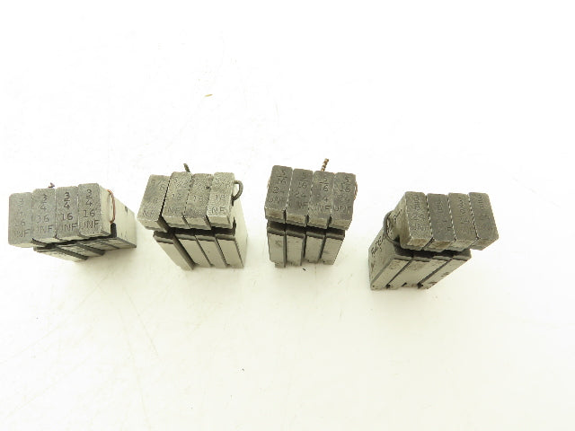 Ridgid 500B Bolt Dies 5/16"-24 3/8"-24 5/8"-18 3/4"-16 Mixed Lot Of 4