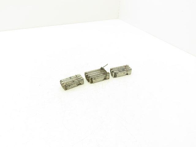 Ridgid 500B Bolt Dies 4- 3/4"-10 Set Of 3 3/4"-10 Set Of 3 1"-8 Mixed Lot Of 3