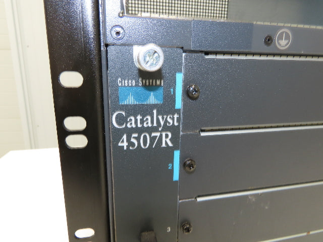 WS-C4500 PLC Slot Rack Card Holder Chassis & Fans Only Catalyst 4507R 4500