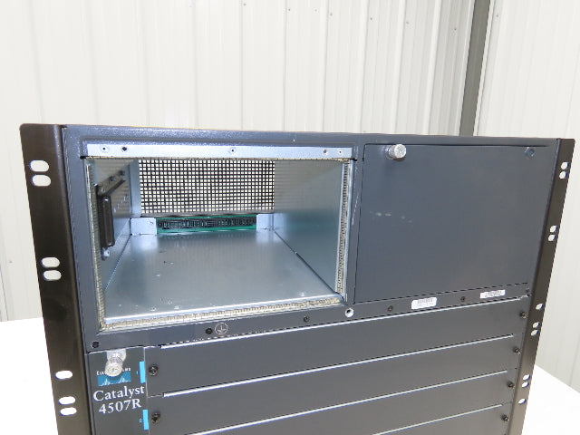 WS-C4500 PLC Slot Rack Card Holder Chassis & Fans Only Catalyst 4507R 4500