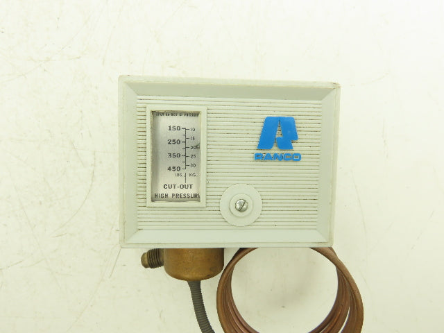 Ranco 016-200-70 Manual Reset Single High Pressure Control 150-450 PSIG