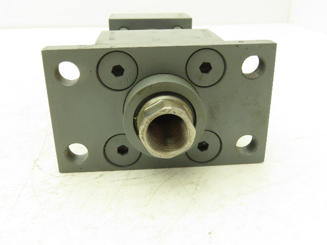 Miller Fluid Power HV61R4N Hydraulic Cylinder 1.5" Bore 3/4" Stroke 1300 PSI