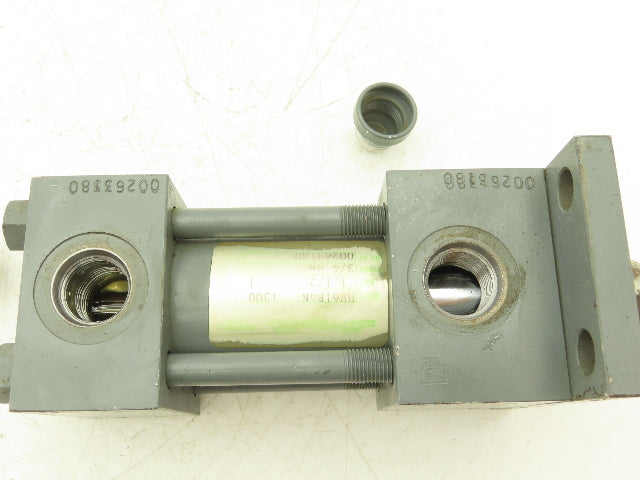 Miller Fluid Power HV61R4N Hydraulic Cylinder 1.5" Bore 3/4" Stroke 1300 PSI