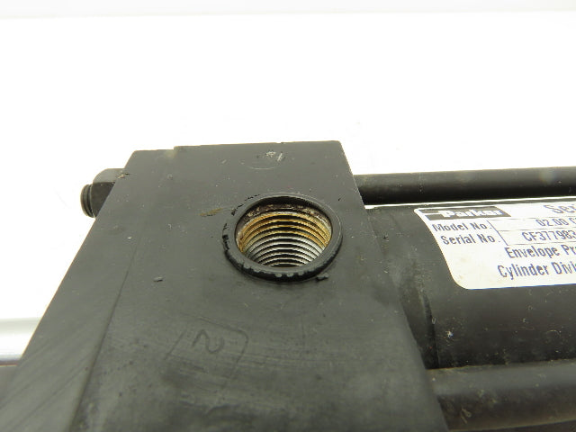 Parker 02.00 CC2ANU14AC 2.000 Pneumatic Cylinder 2" Bore 2" Stroke 250 PSI