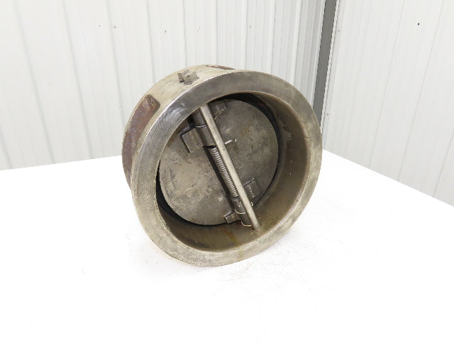 Crane G15 CMF Duo Chek II Stainless 10" Wafer Check Valve 275 PSI Class 150