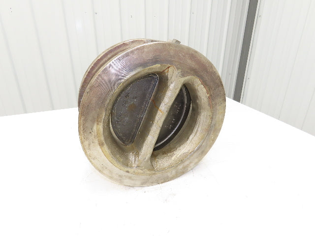 Crane G15 CMF Duo Chek II Stainless 10" Wafer Check Valve 275 PSI Class 150